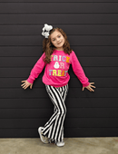 Trick or Treat Pink Chenille Sweater