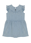 SUNSET FIELDS DENIM DRESS