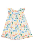 BARNYARD BABE DRESS | Girls Farm Print Dress in Bossier City, LA