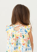 BARNYARD BABE DRESS | Girls Farm Print Dress in Bossier City, LA