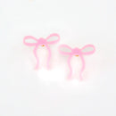 Mini Acrylic Bow Stud Earrings