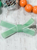 Velvet Bow Clippies: FINAL SALE