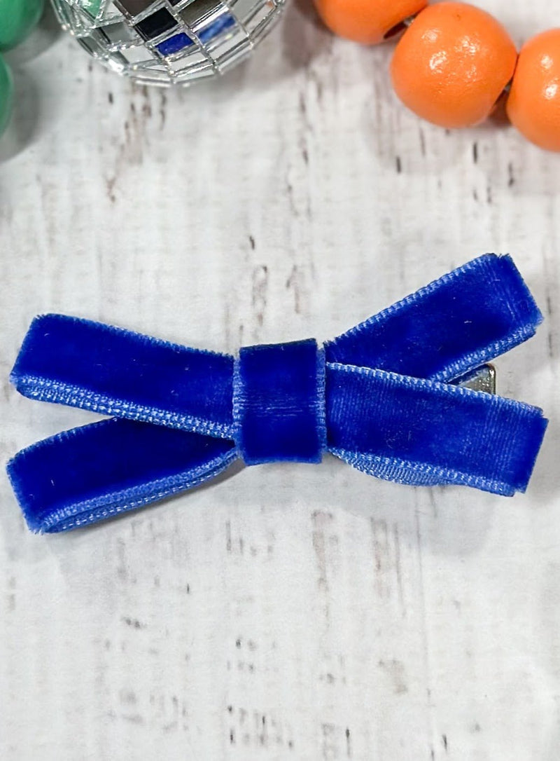 Velvet Bow Clippies: FINAL SALE
