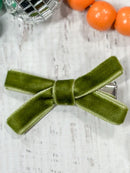 Velvet Bow Clippies: FINAL SALE