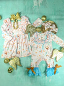 Vintage Nativity Scene Girls Infant Onesie