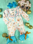 Vintage Nativity Scene Girls Infant Onesie