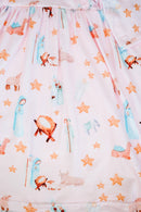 Vintage Nativity Scene Twirl Dress