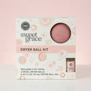 Sweet Grace Laundry Dryer Ball Kit – Wool Dryer Balls with Sweet Grace Fragrance Oil