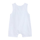 White and Blue Holy Smocked Jon Jon