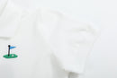 White Golf Tee Polo Shirt