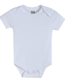 White Organic Cotton Short Sleeve Bodysuit