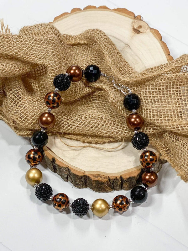 Wild & Classy Chunky Bead Necklace
