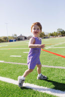 Boys Purple Tiger Smocked Jon Jon – LSU-Inspired Baby & Toddler Game Day Jon Jon | The Prissy Pelican Boutique Bossier City, LA