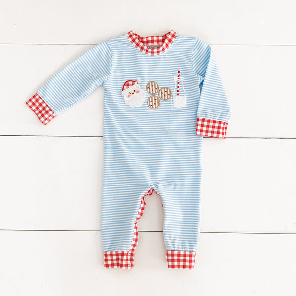 Boys Cookies For Santa Romper