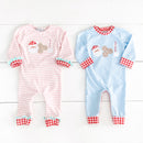 Boys Cookies For Santa Romper