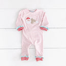 Pink Cookies For Santa Romper