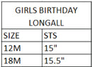 Girls Smocked First Birthday Longall