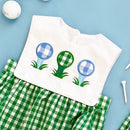 Hole-In-One First Birthday Boys Reversible Golf Bubble