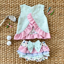 Reversible Girls The Palms Golf Swing Top Set