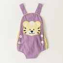 Purple & Gold Tiger Sunsuit