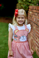 Scallop Hem Tiger Dress