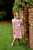 Scallop Hem Tiger Dress