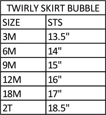 Twirly Skirt Murphy Jo Bubble