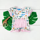 Girls Party Animals Shortie Romper