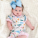 Girls Party Animals Shortie Romper