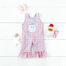 Girls Reversible Christmas / Thanksgiving Longall