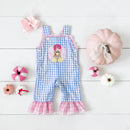 Girls Reversible Christmas / Thanksgiving Longall